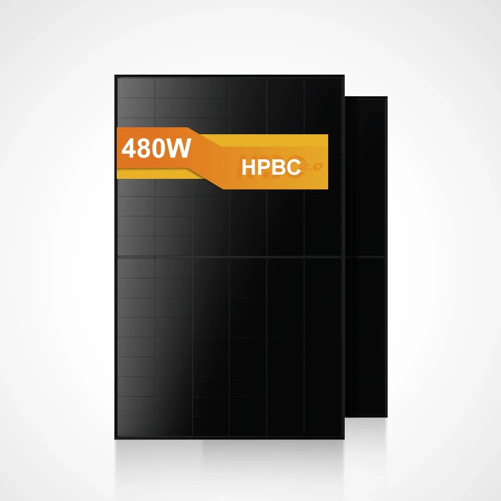 480W HPBC Solar Panel for Residential & Commercial Applications
