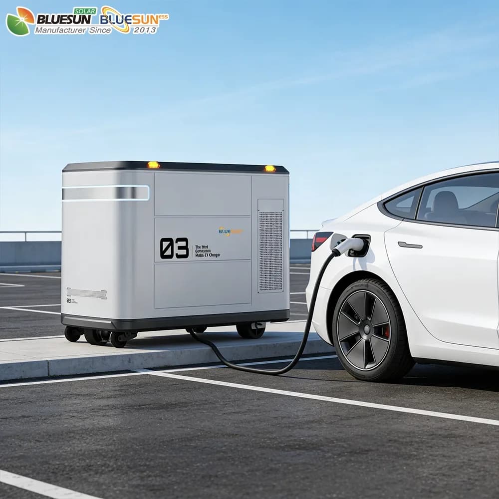 Portable DC EV Charging Station with Energy Storage