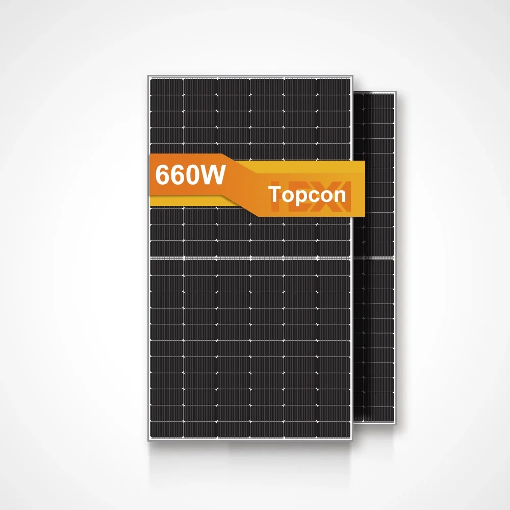 660W N-Type TOPCon Bifacial Solar Module for Commercial & Utility Projects